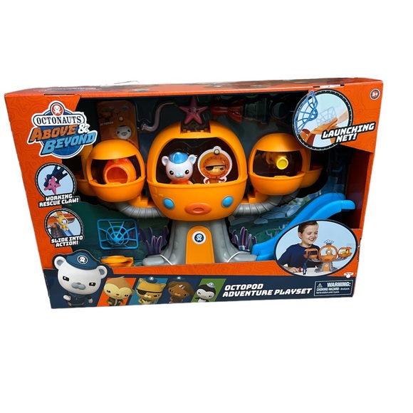 Octonauts Above & Beyond Octopod Adventure Playset with Figures - Picture 1 of 2